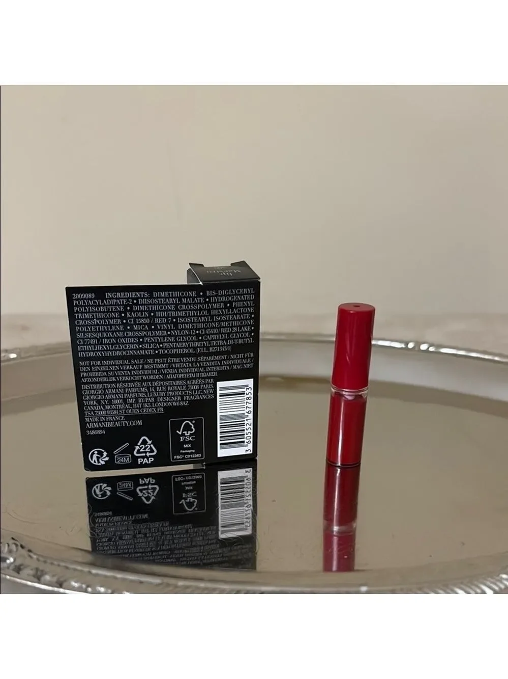 Giorgio Armani lip Maestro in shade 400 NIB